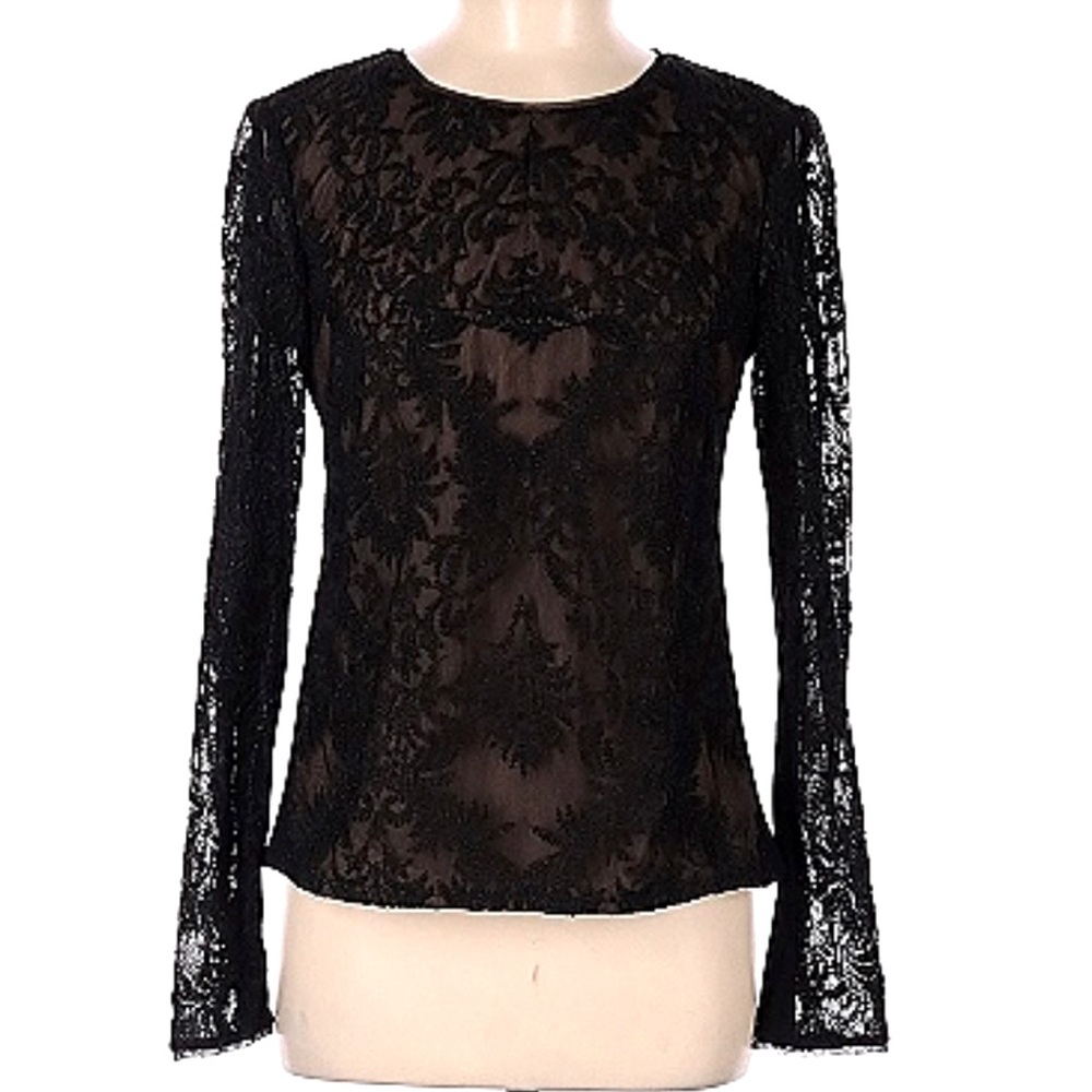BCBGMAXAZRIA Long Sleeve Blouse